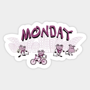 Days of the week - Monday Sticker